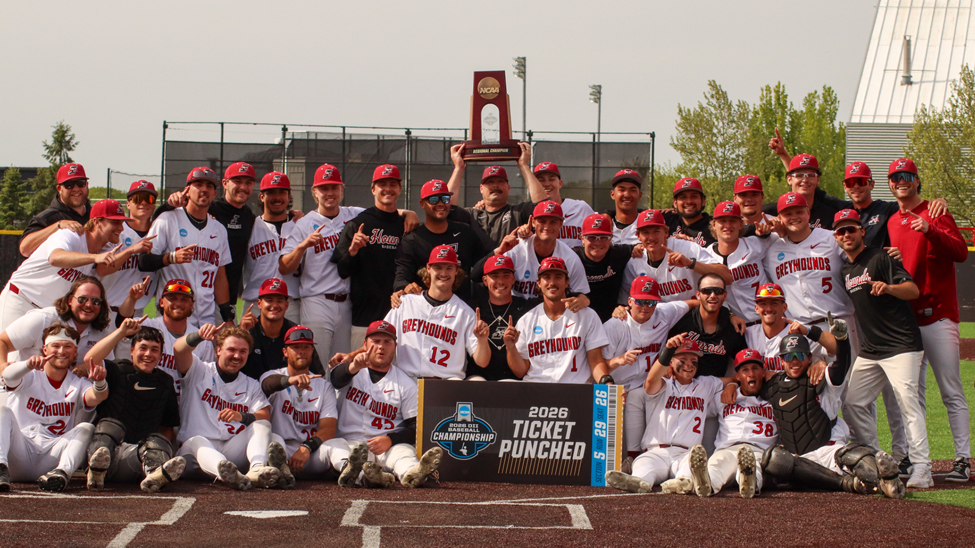 UIndy baseball Midwest Super Regional Champions 2026