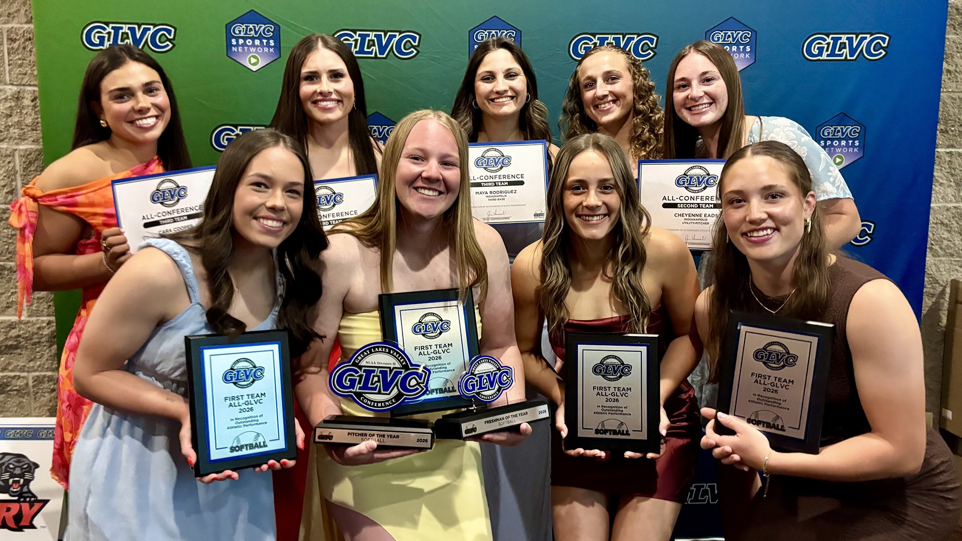UIndy's 2026 All-GLVC honorees