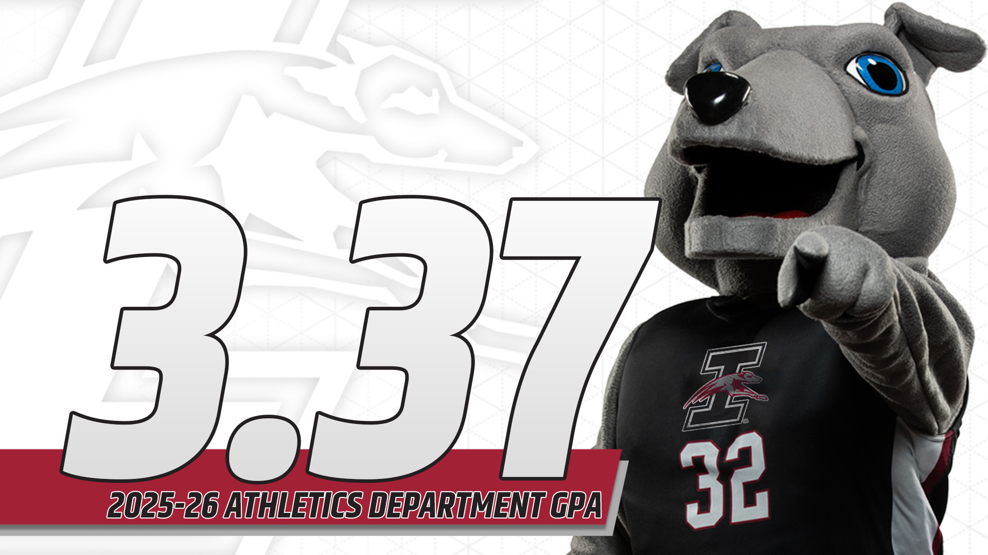 The UIndy Atheltics department combined for a 3.37 during the 2025-26 acdemic year.