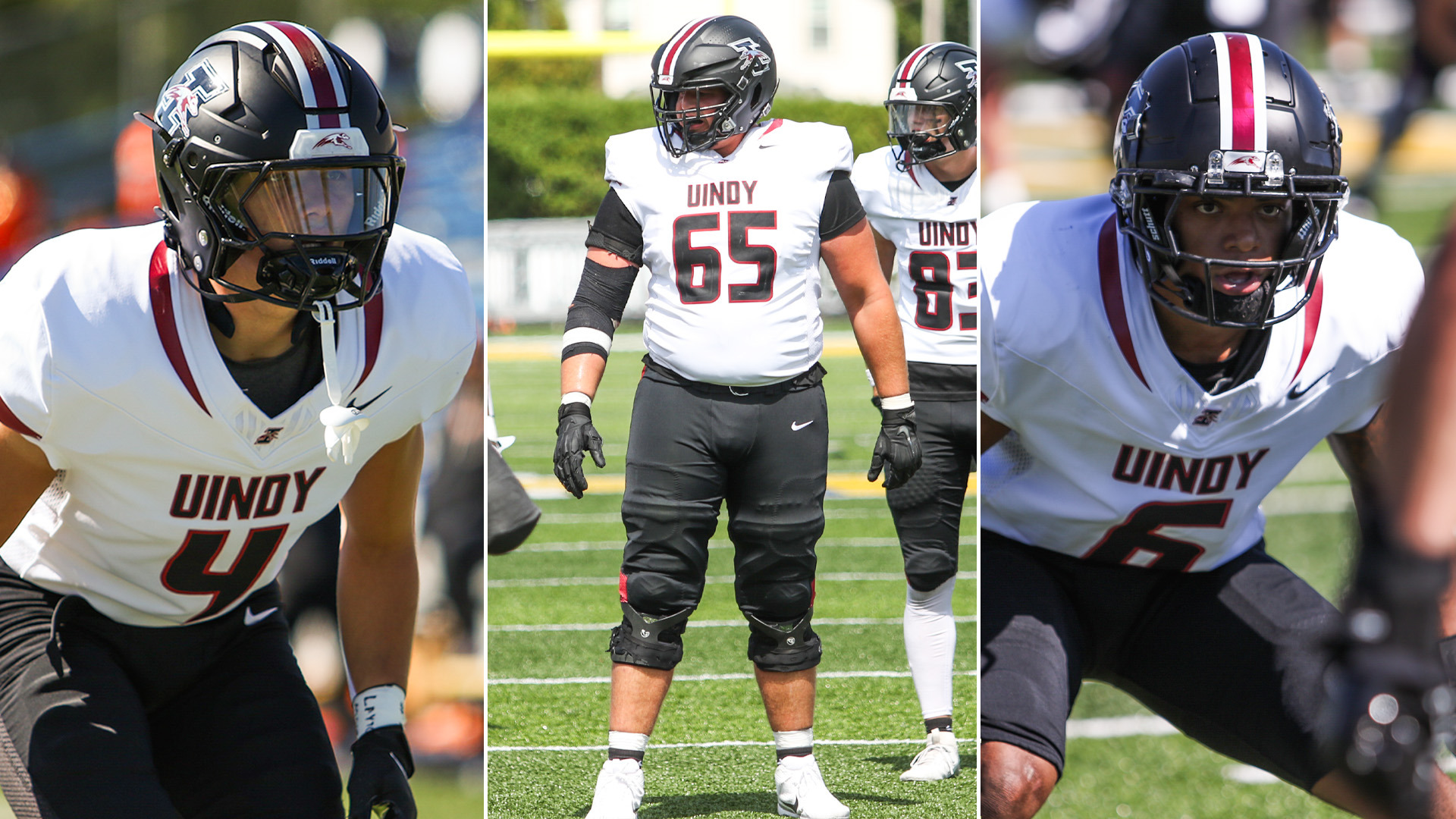 Elite 100 honorees Eli Liapis, Tyler Leopold and Alvin Contreras.
