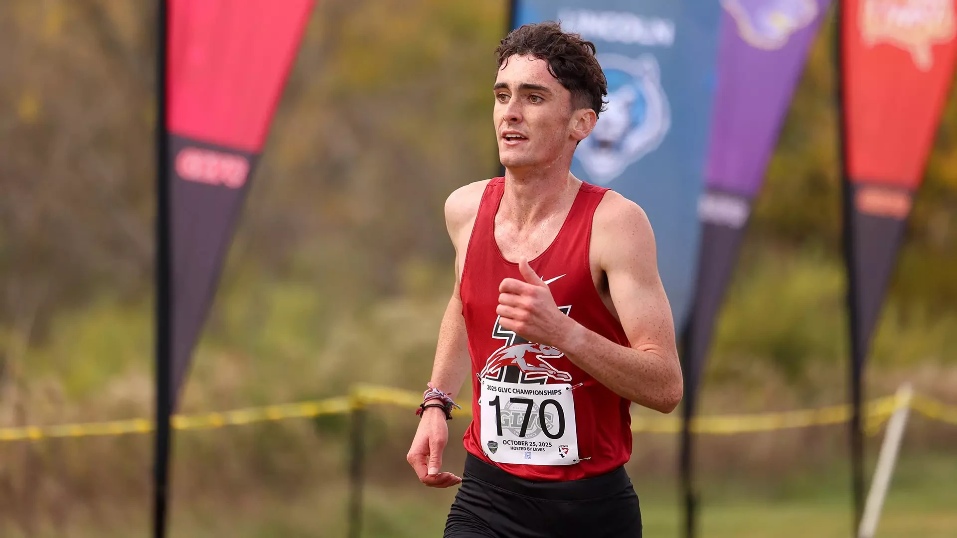UIndy cross country runner Ian Pugh