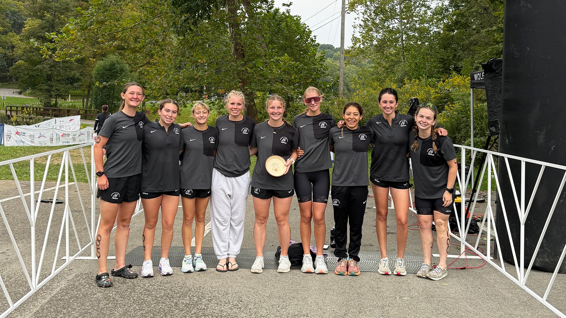 Triathlon team at Beaver Tri Cup