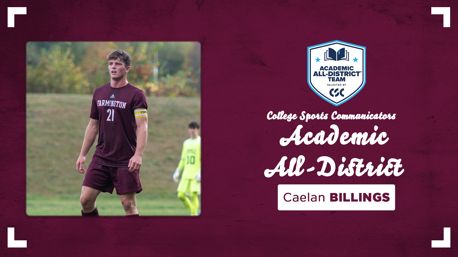 CSC Academic All-District MSOC