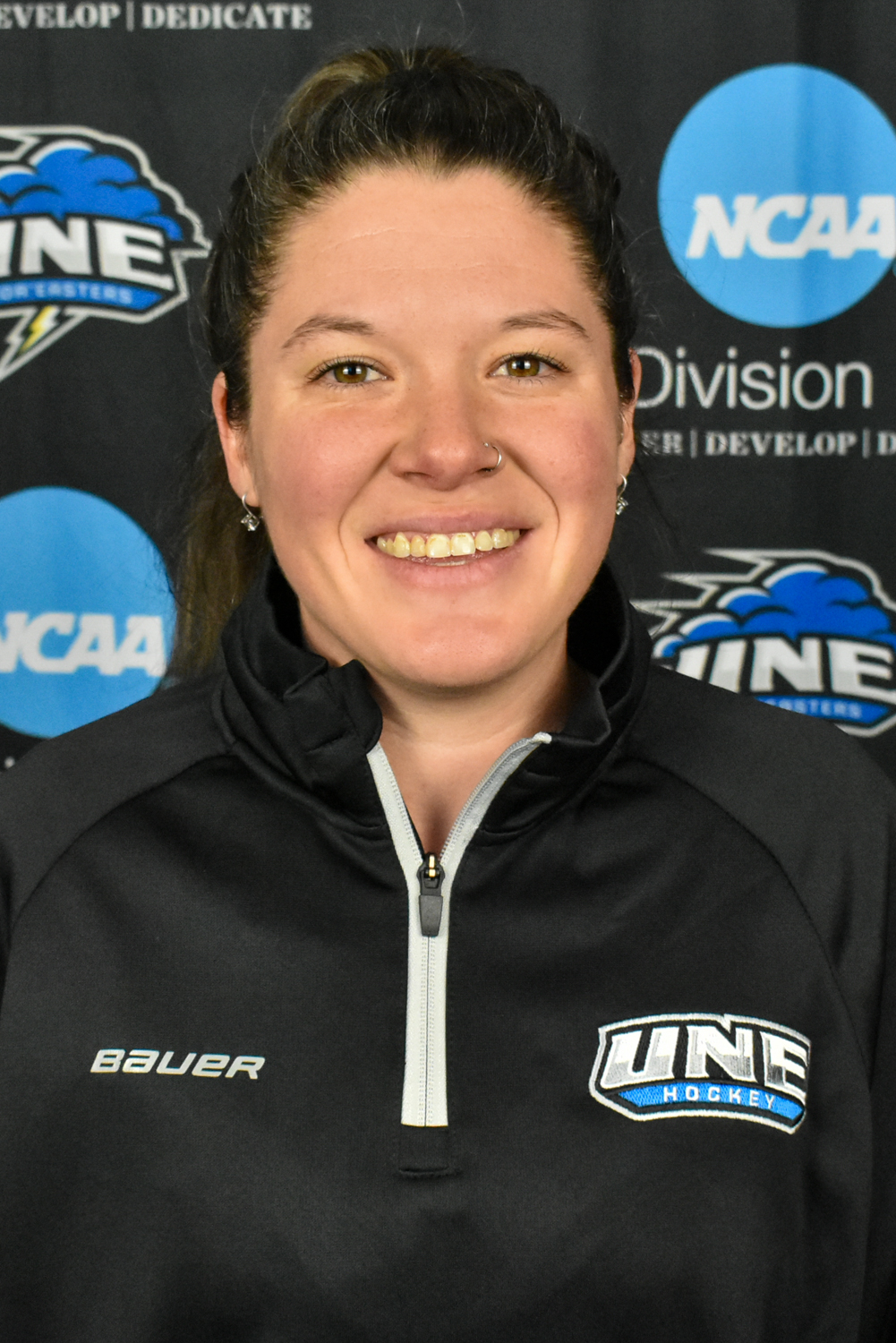 Cassandra Sherman WIce Hockey Coach University of New England