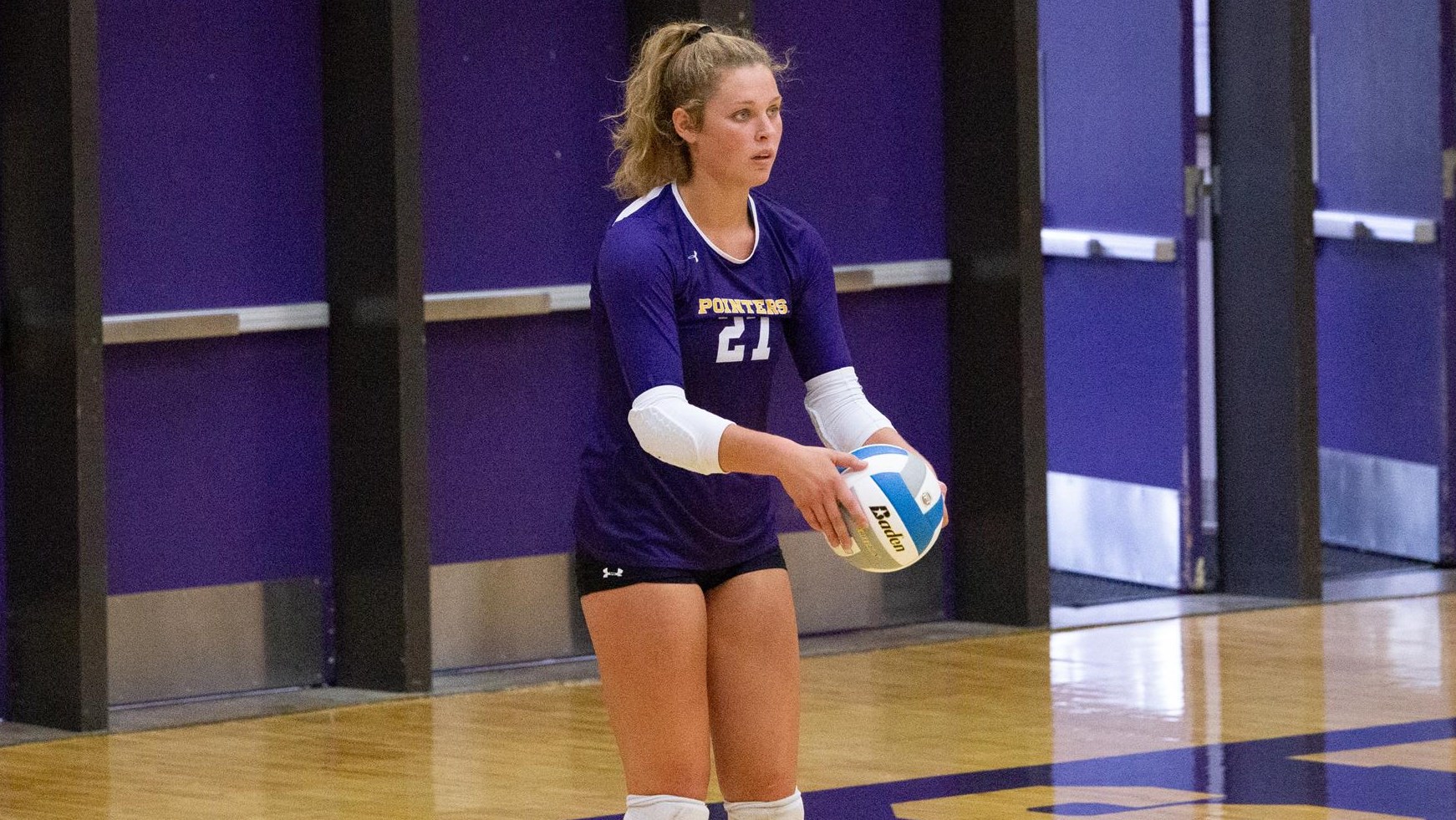 UWSP Volleyball Wins Home Opener in Four Sets University of Wisconsin