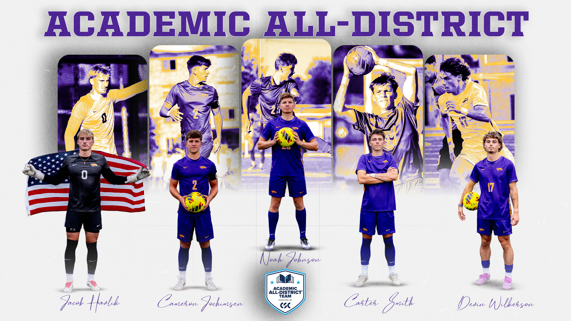 2025 Men's Soccer Academic All-District
