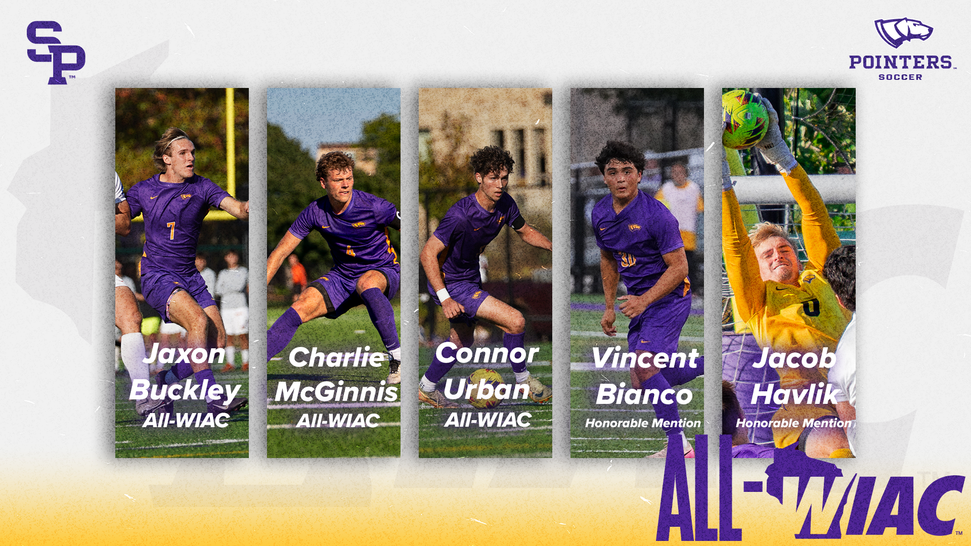 Men's soccer all-wiac honorees