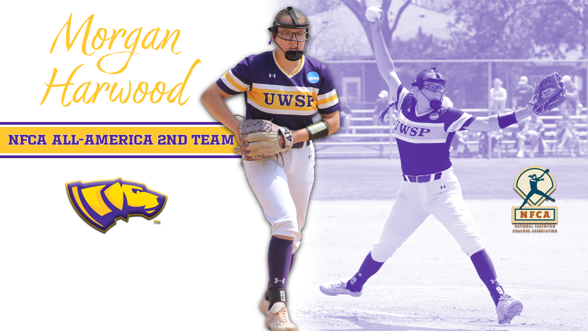 Morgan Harwood NFCA All-America 2nd team