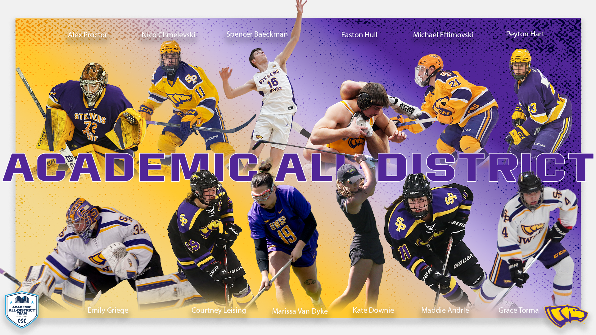 2024-25 M&W CSC Academic All-District At-Large