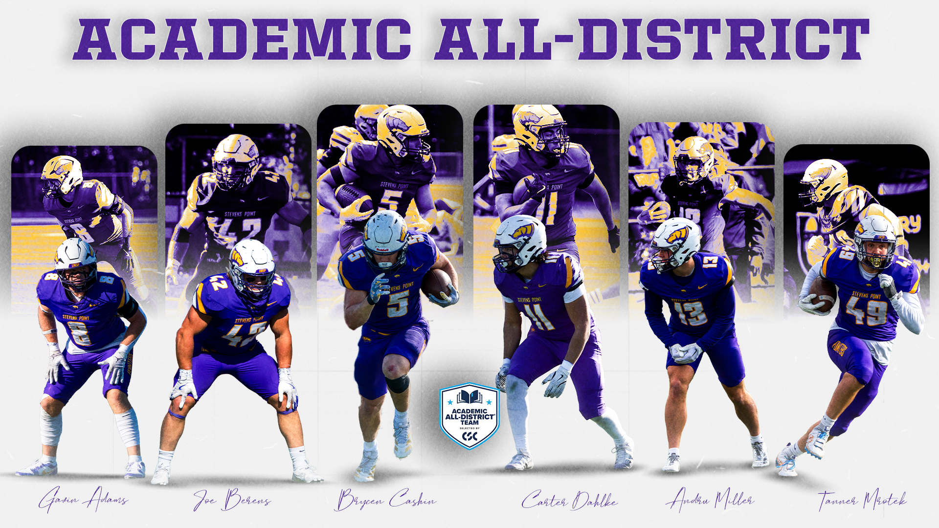 2025 Football Academic All-District