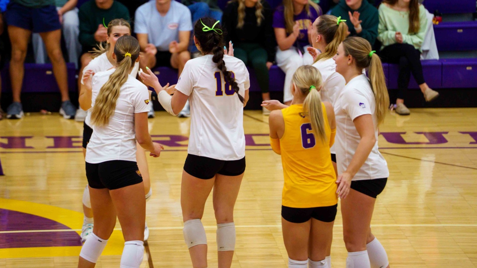 Volleyball huddle