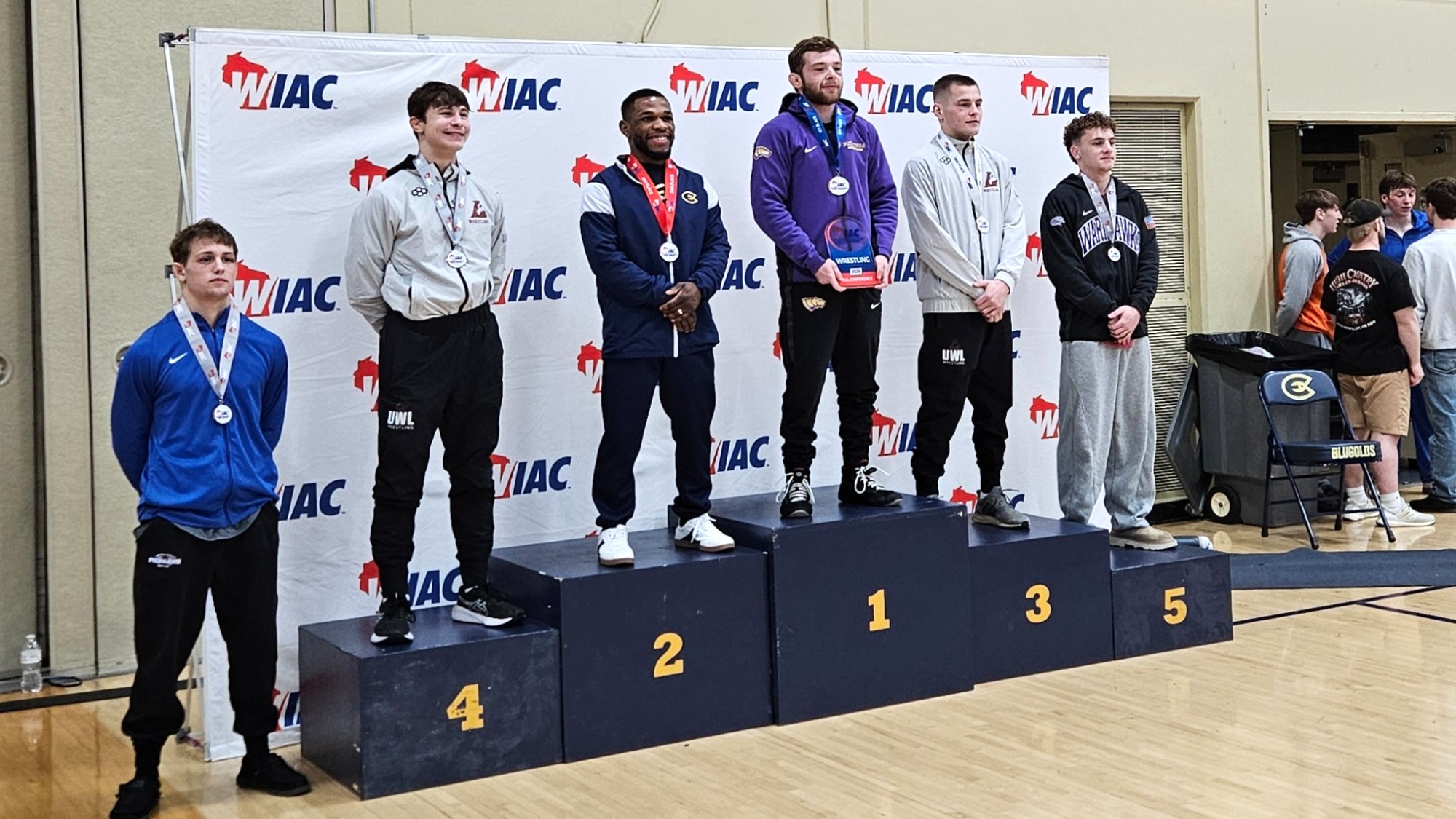 Luca Paladino wins 125 bracket at WIAC Championships