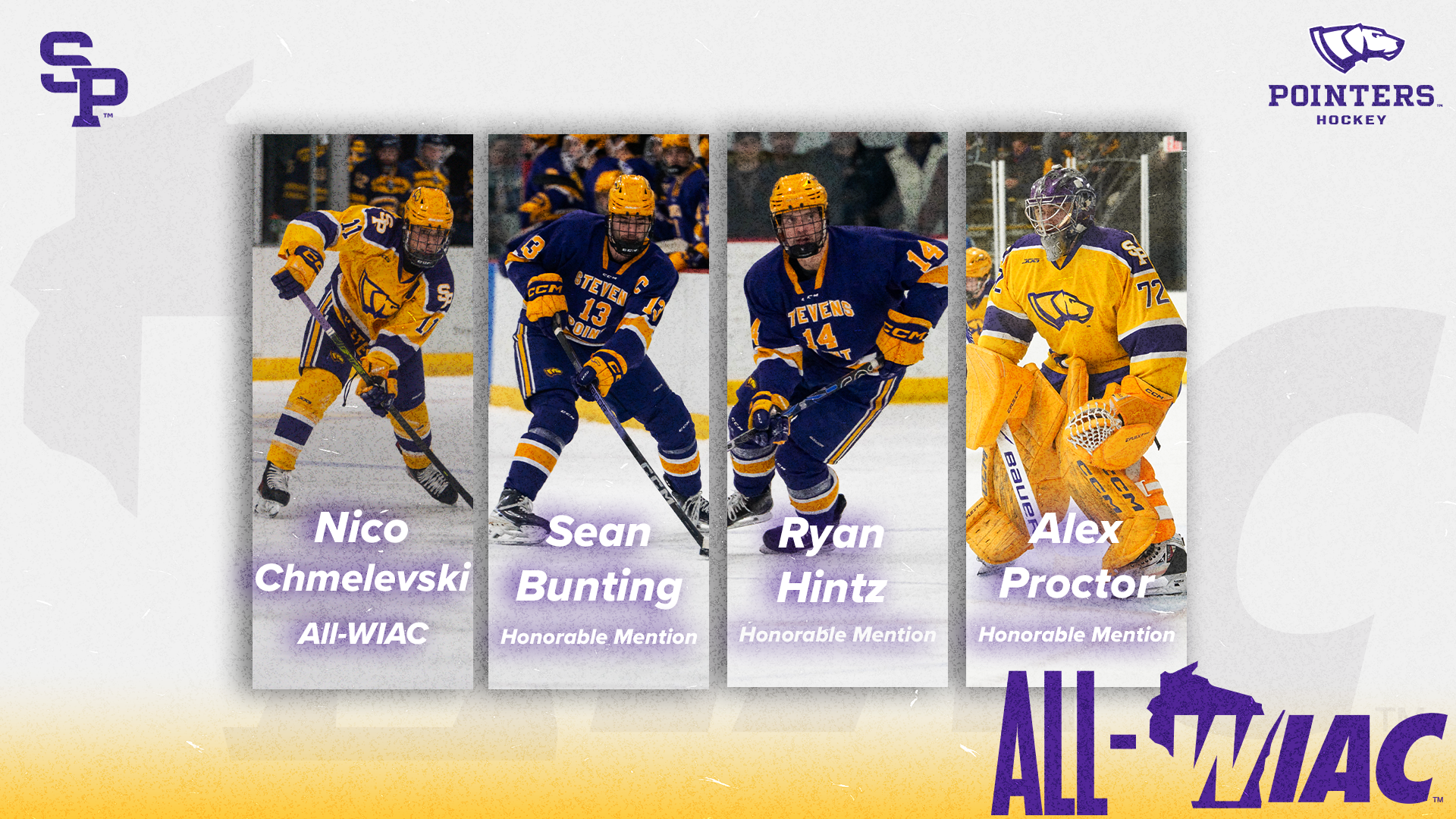 Men's hockey All-WIAC