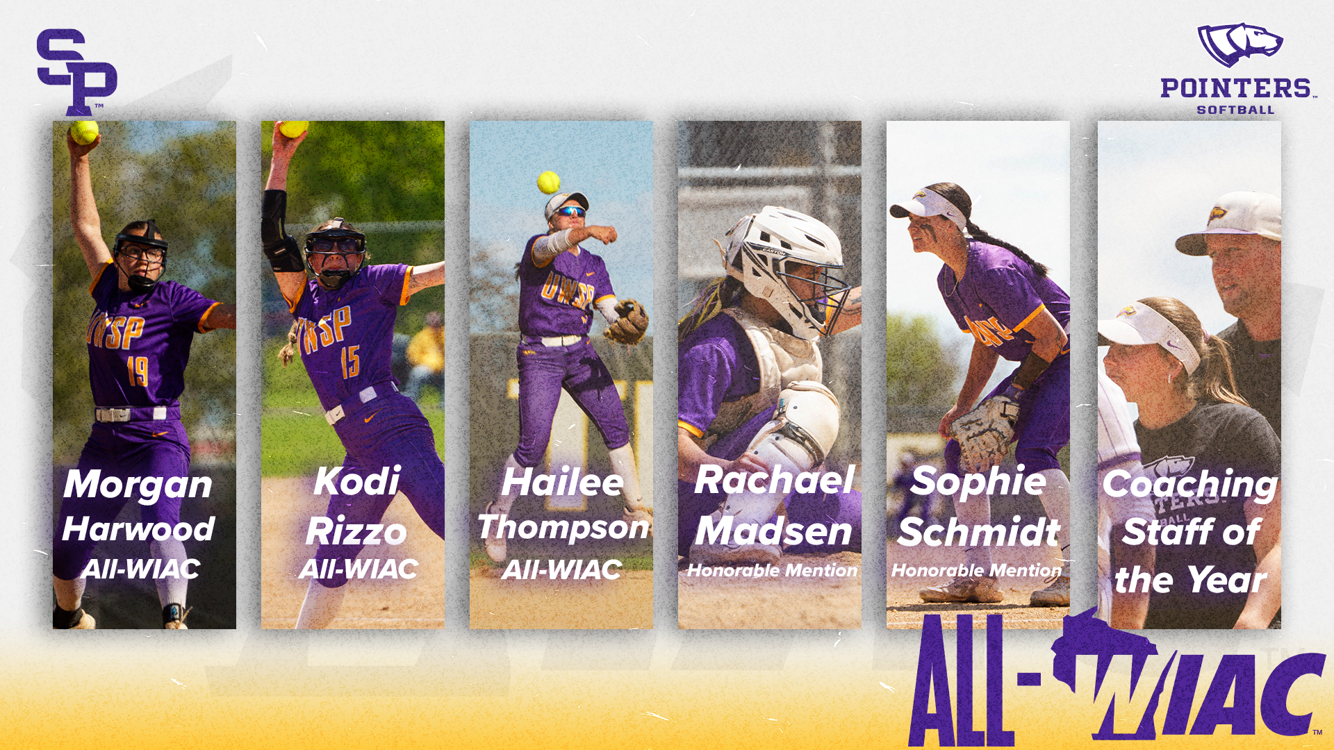 UWSP Softball all-wiac selections
