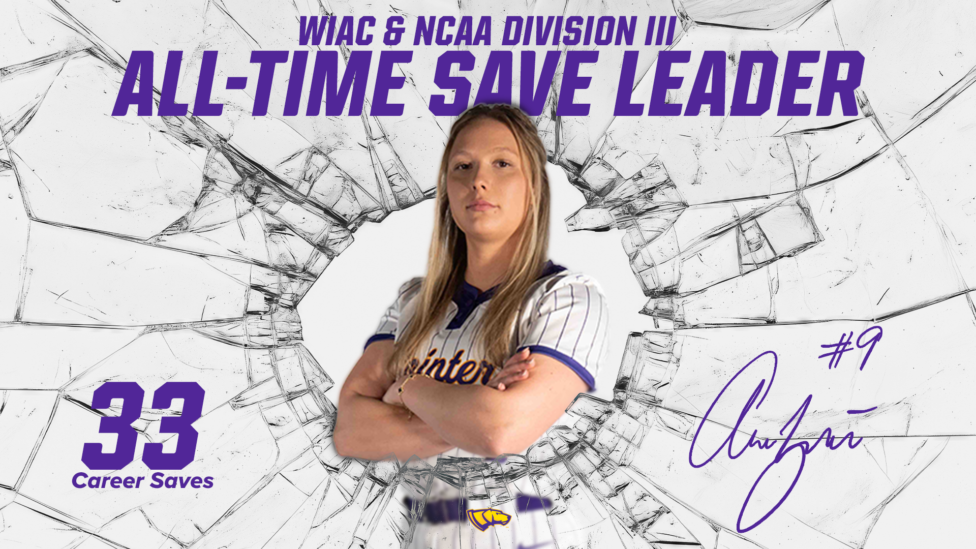Ashley Zygowski sets NCAA DIII saves record
