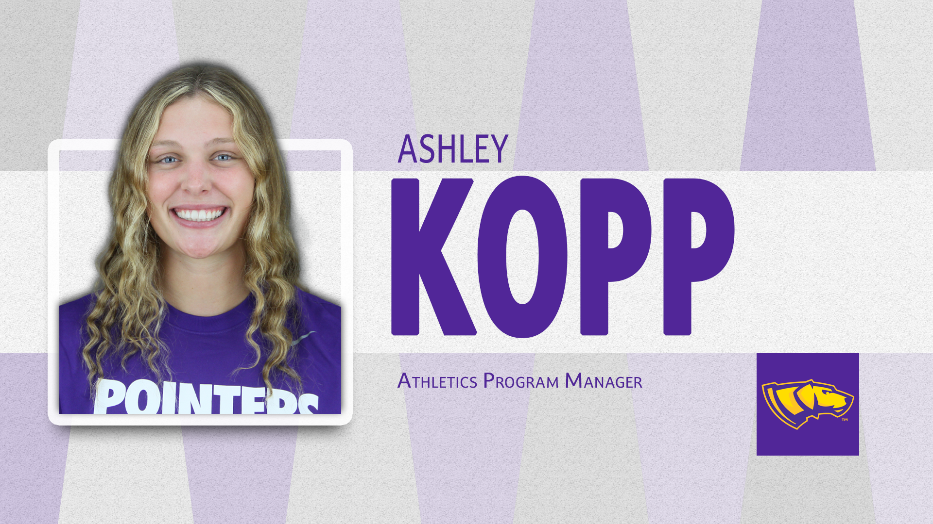 Ashley Kopp hired as Athletics Program Manager