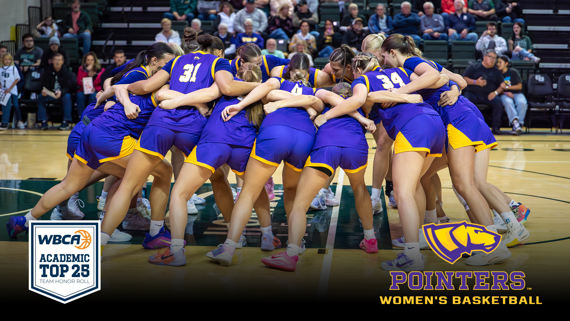 UWSP Women's Basketball earns WBCA Top-25 Honor Roll recognition