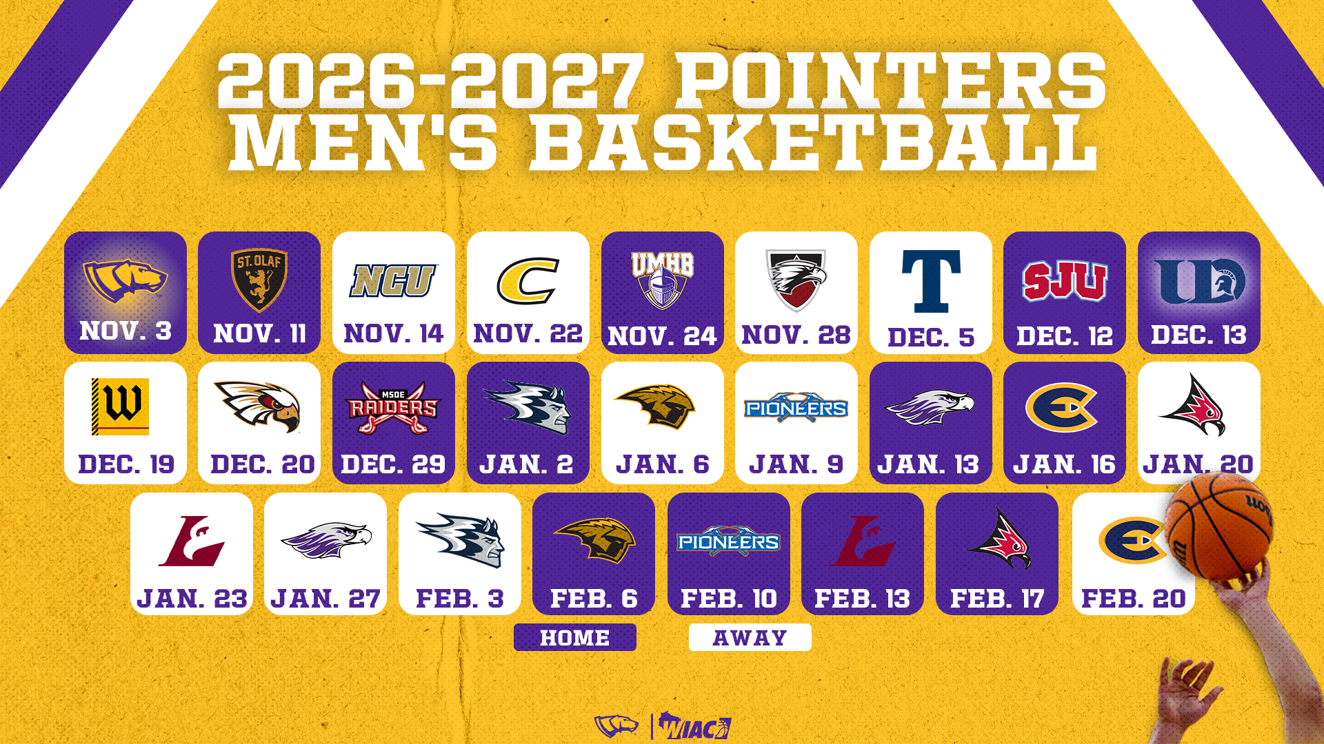 2026-27 men's basketball schedule