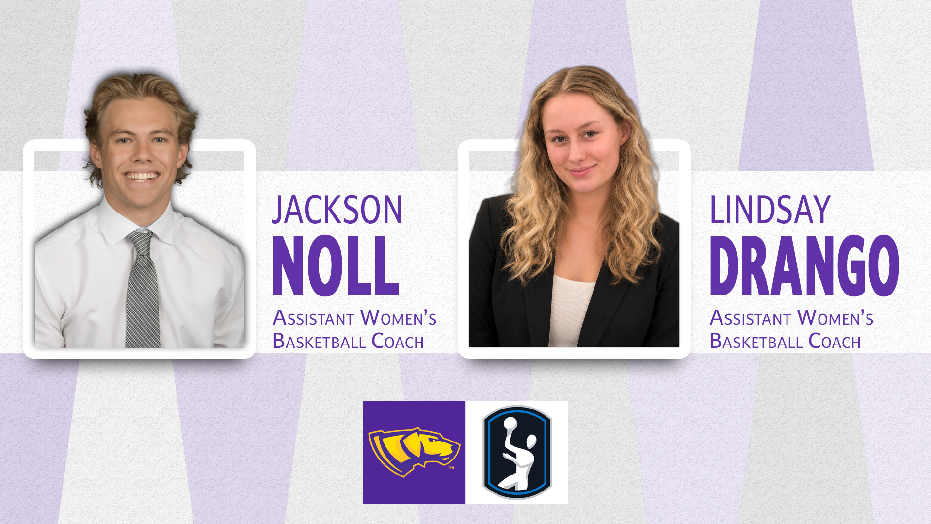 Jackson Noll and Lindsay Drango added to UWSP women's basketball coaching staff