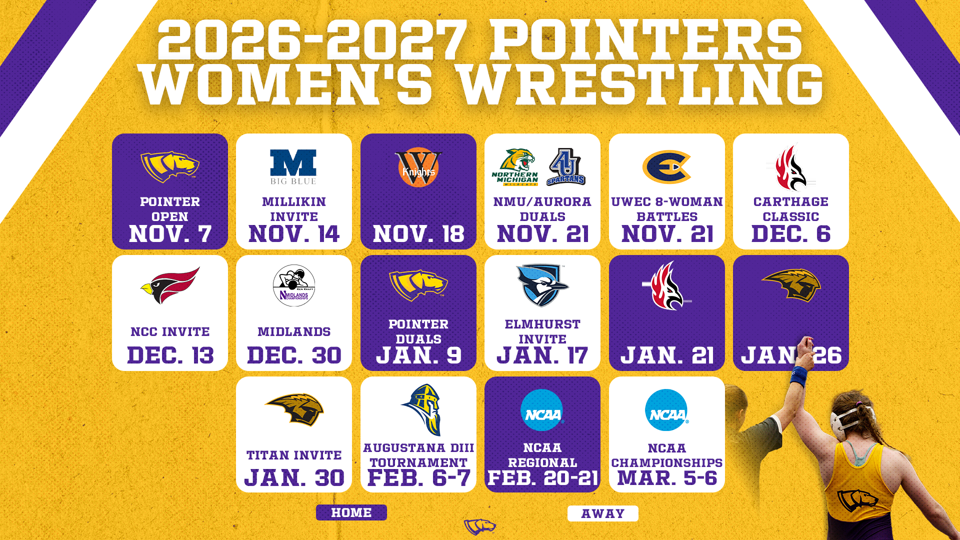 2026-27 women's wrestling schedule