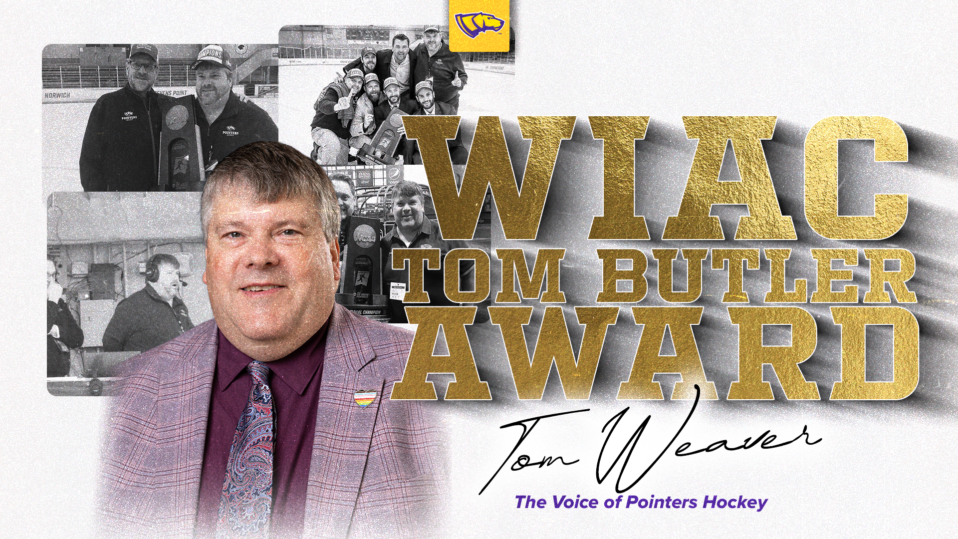 Tom Weaver bestowed Tom Butler Award