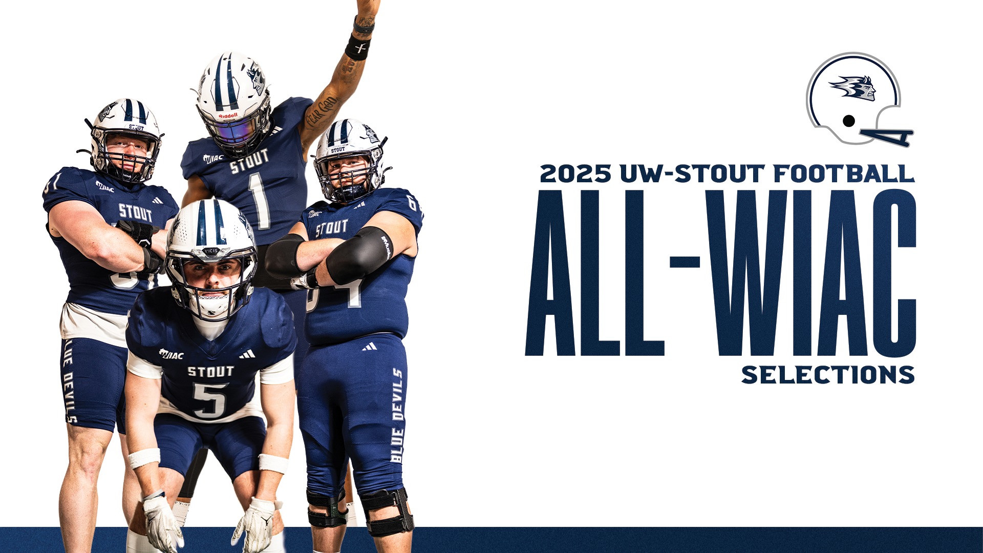 2025 FB All-WIAC graphic