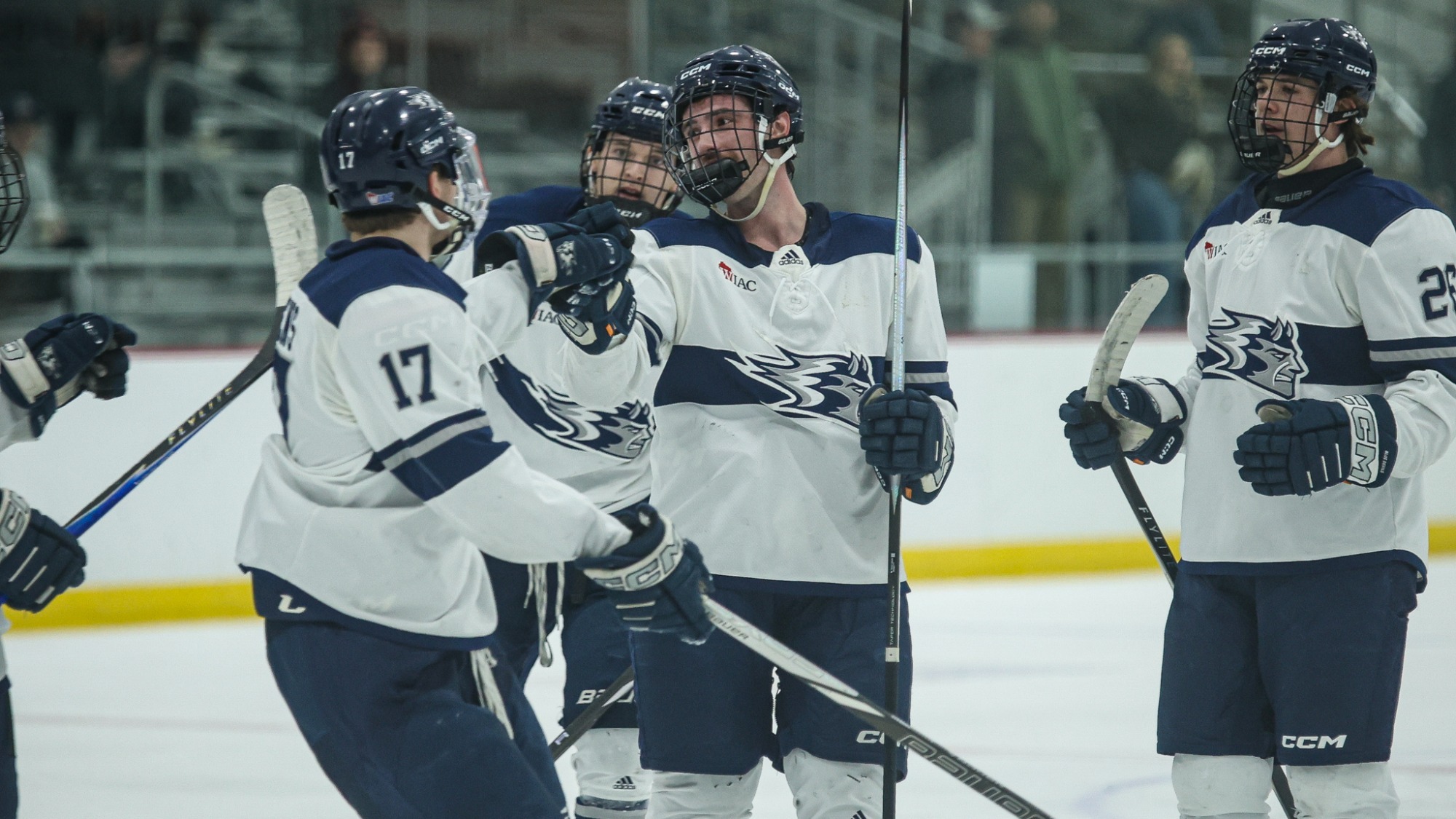 Pfister celebrating goal