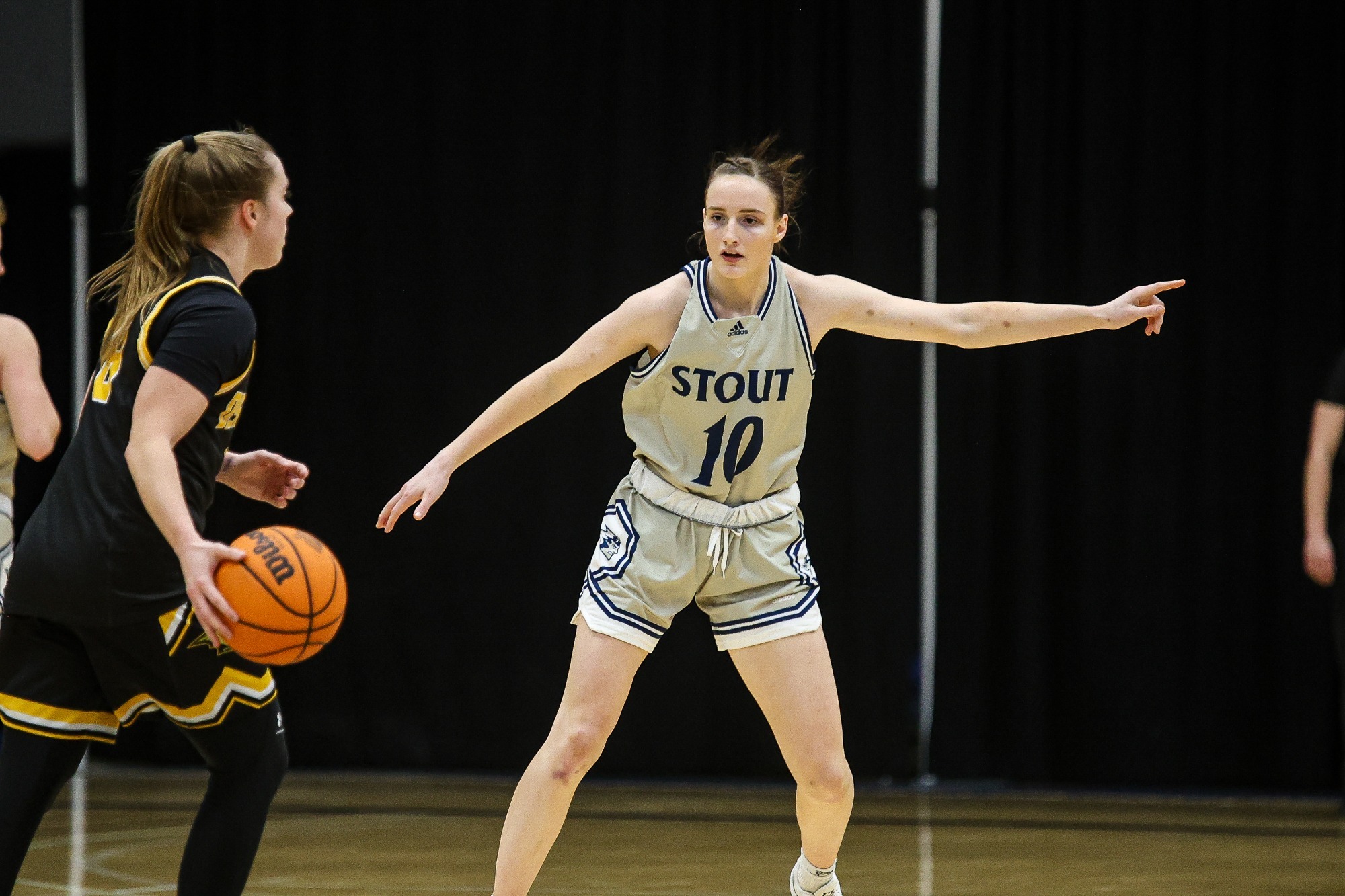 Julia playing defense