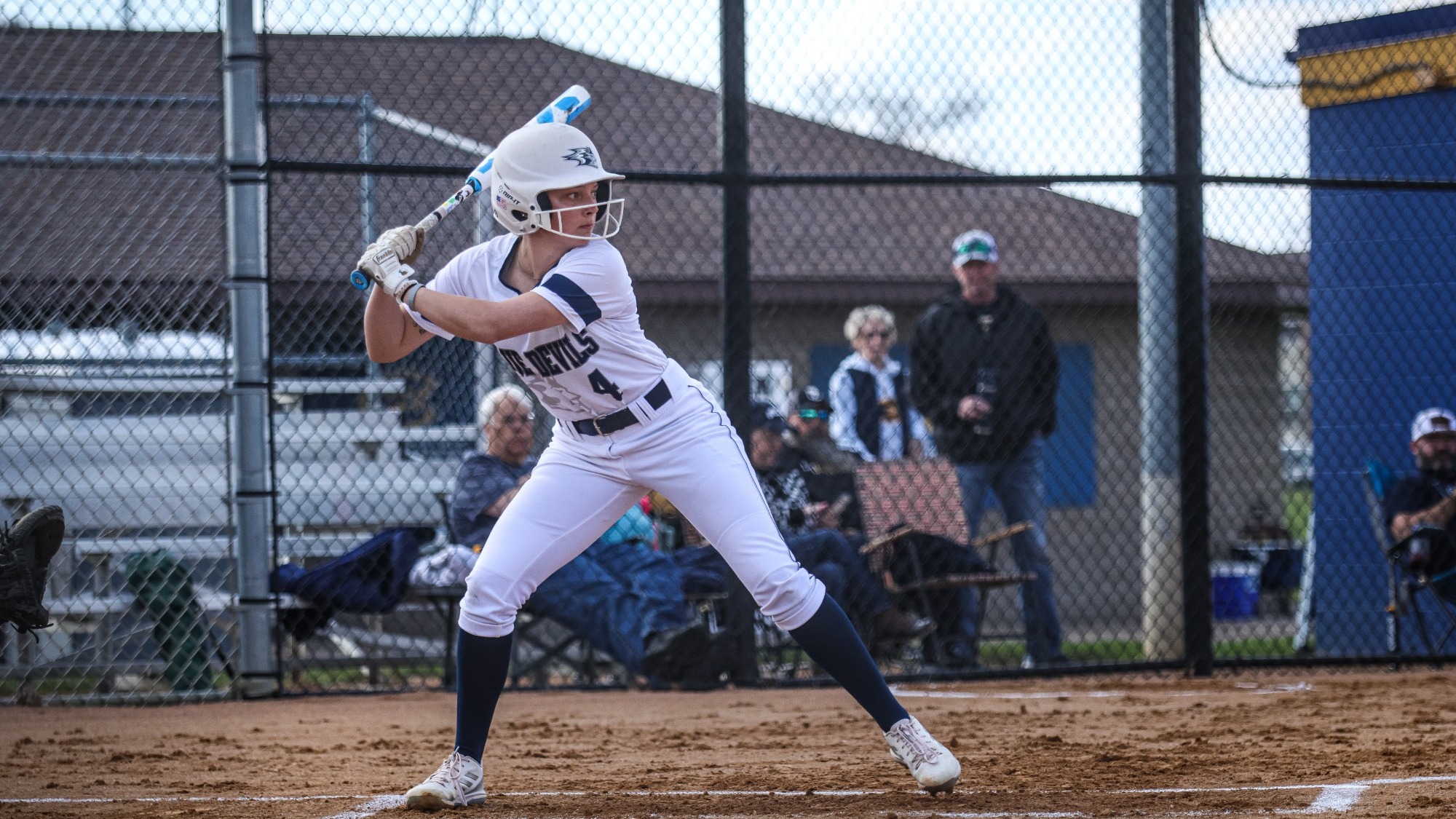 Pyton at bat at uwec