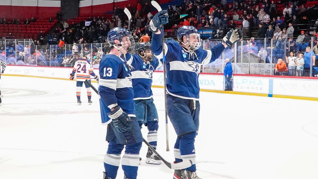 Post game celly vs utica