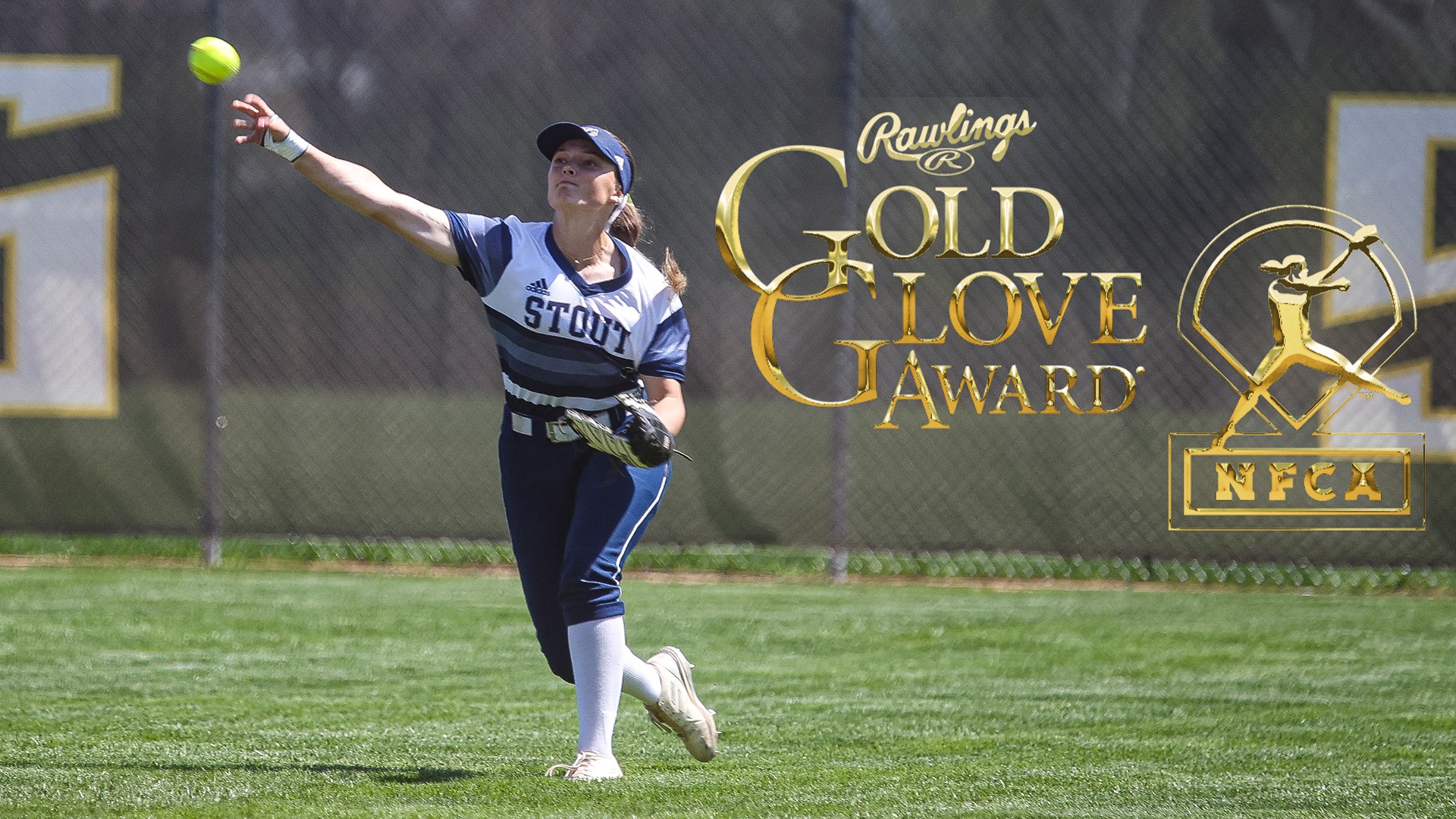 Payton Dolecki Gold Glove award graphic