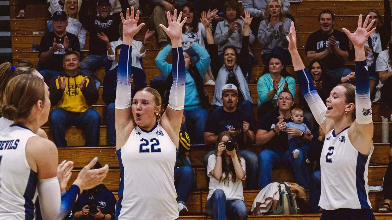 Hope Lainey Celebrate a point