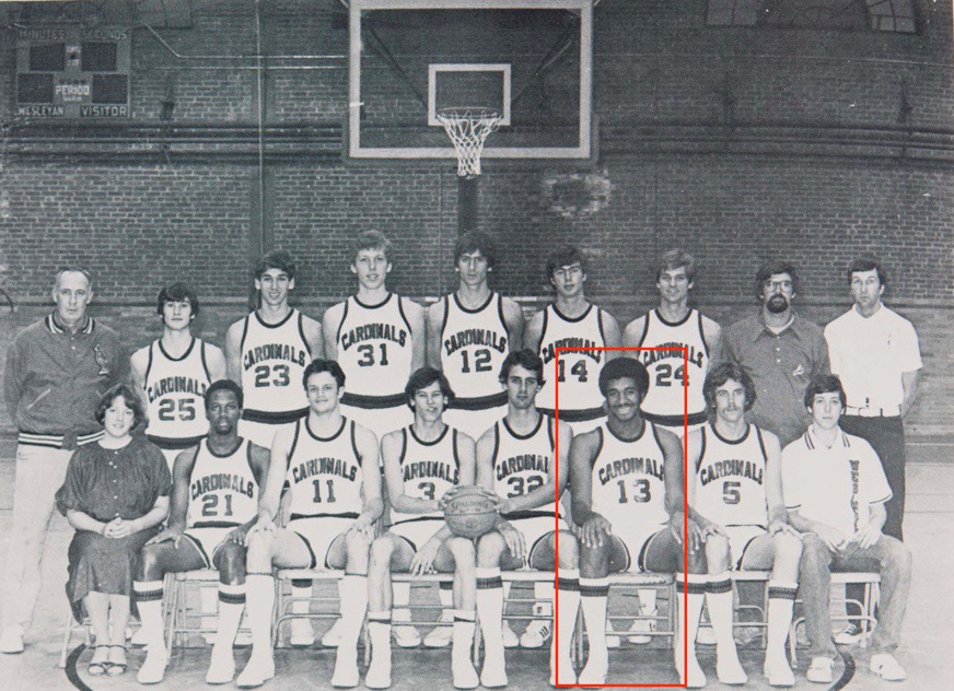 Howard Hawkins MBB Team Photo 1980