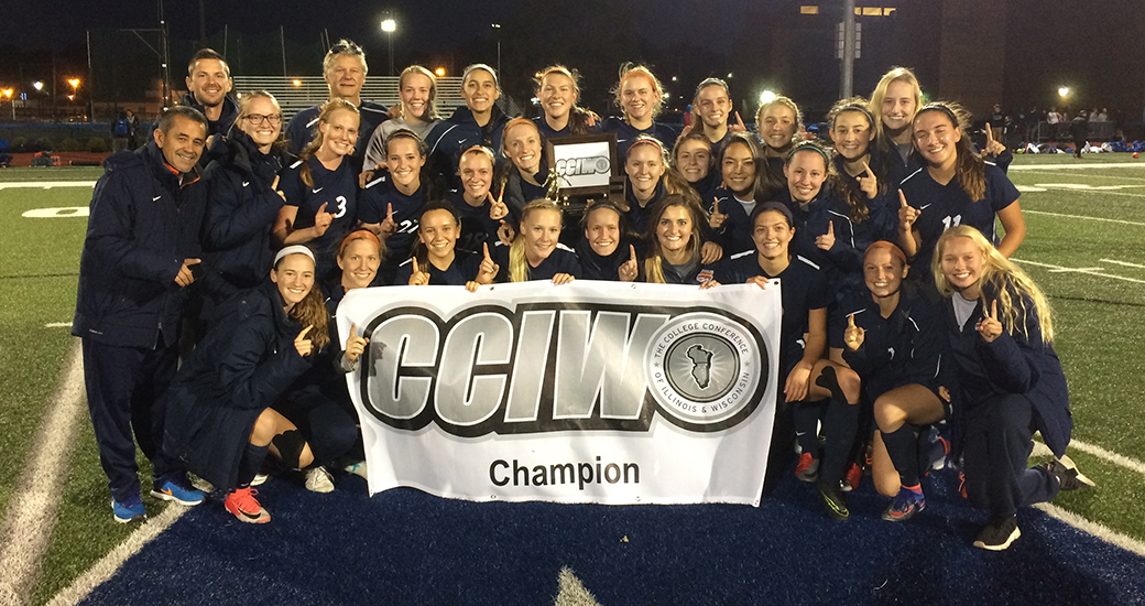 The Thunder women's soccer program secures its league best 19th CCIW
