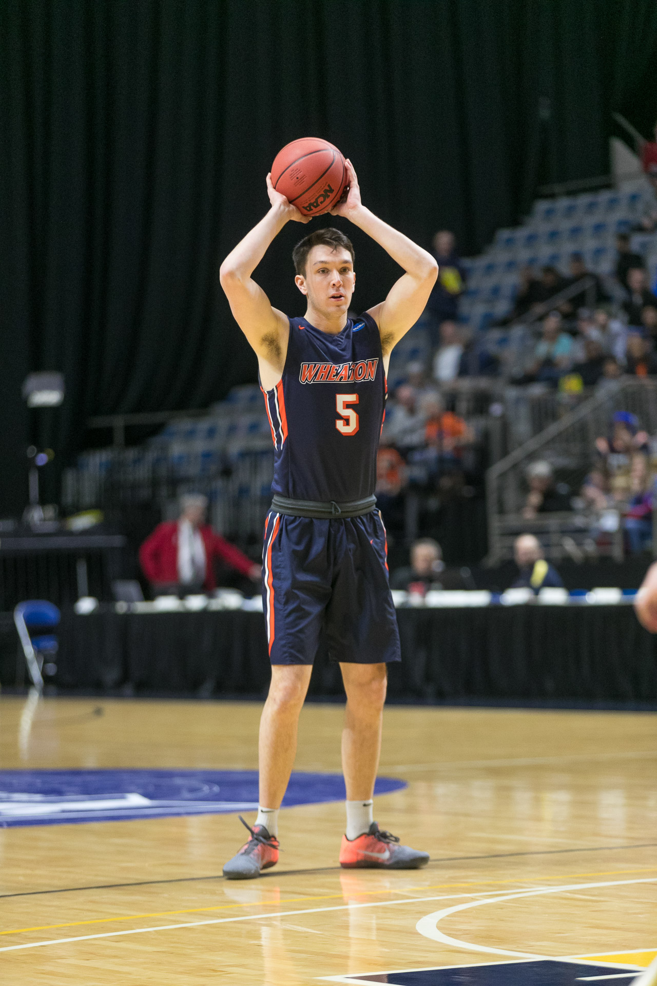 Trevor Gunter Men's Basketball Wheaton College Athletics