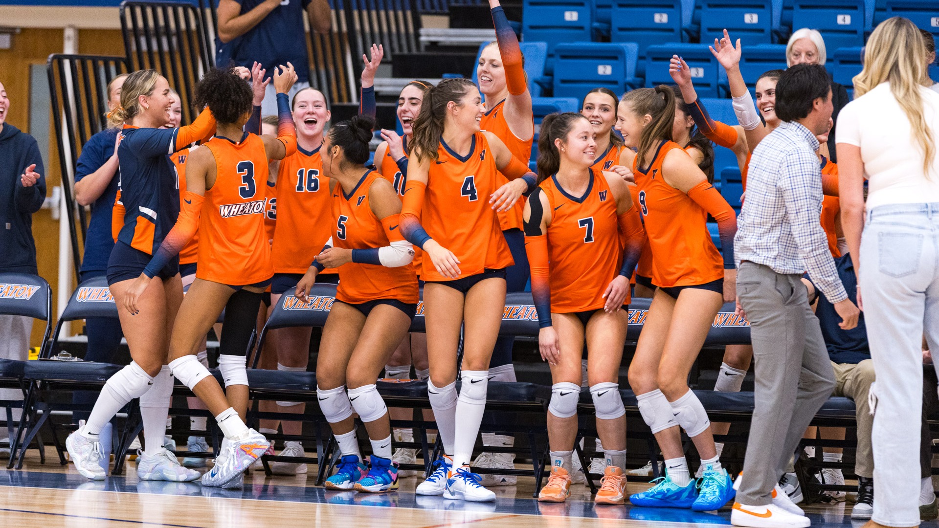 Volleyball celebration