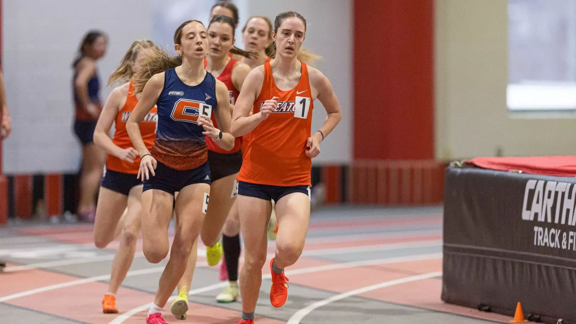 Wheaton College Track at the Tadd Metzger Carthage College Invitational Track Meet, Kenosha, Wisconsin
