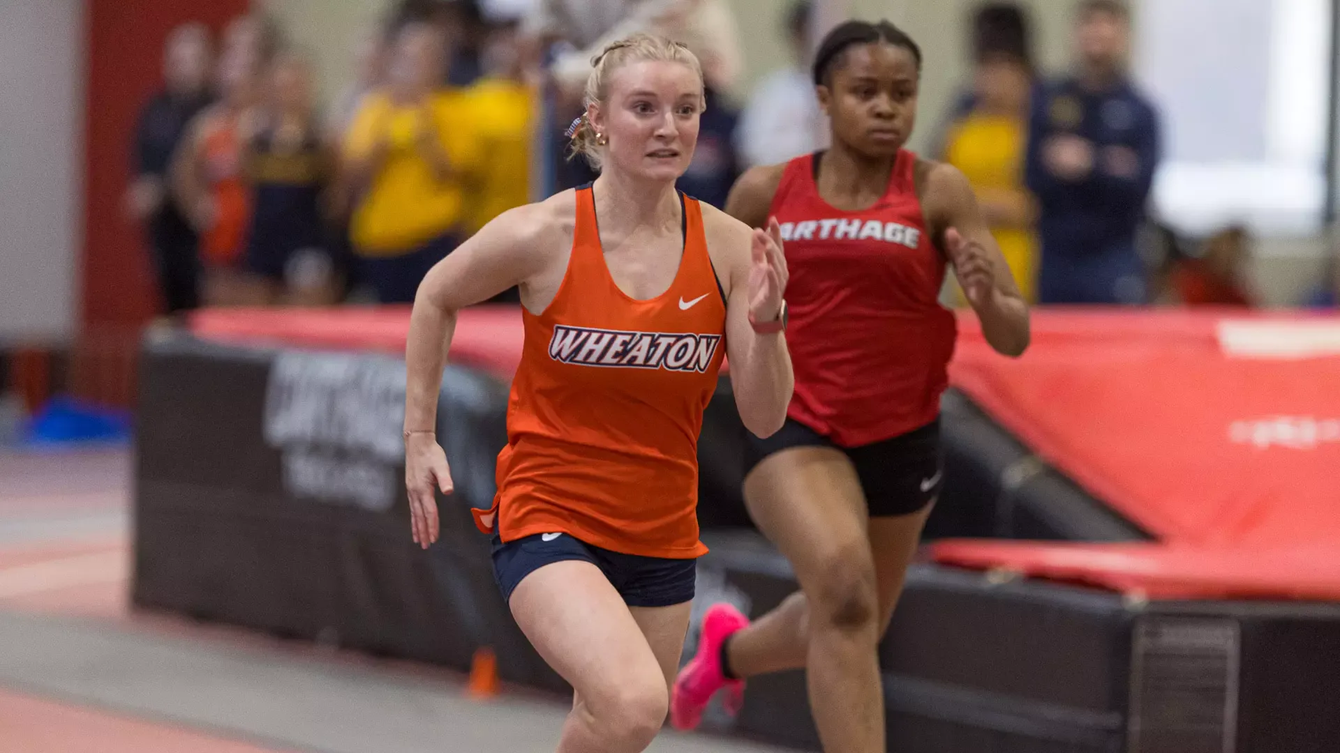 Wheaton College Track at the Tadd Metzger Carthage College Invitational Track Meet, Kenosha, Wisconsin