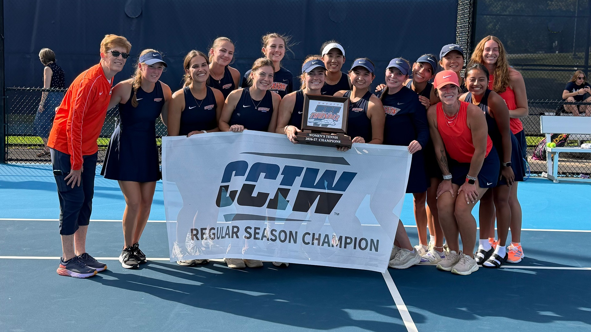 Wheaton Women's Tennis - CCIW Champions
