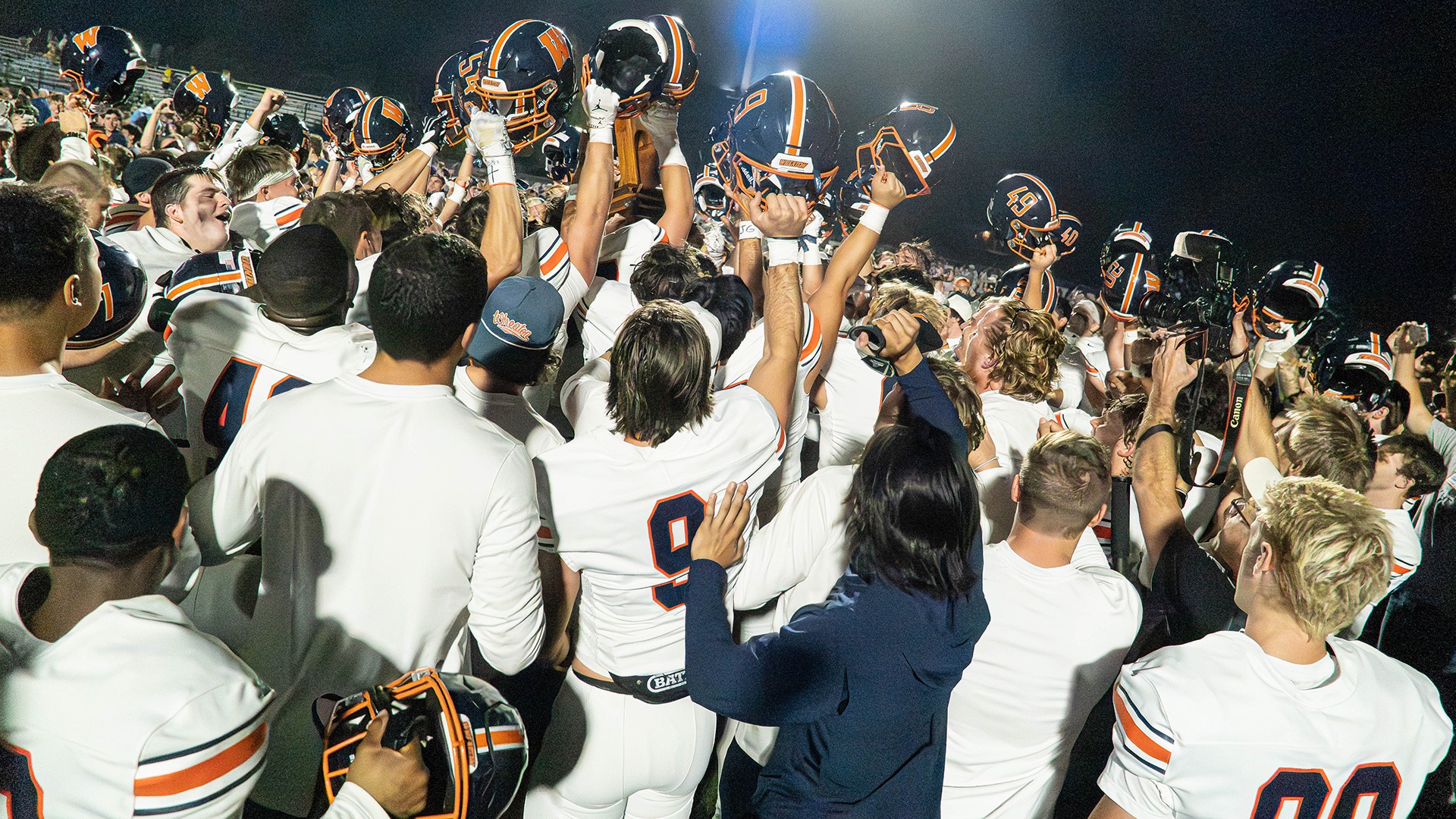 No. 1 ranked Wheaton Football