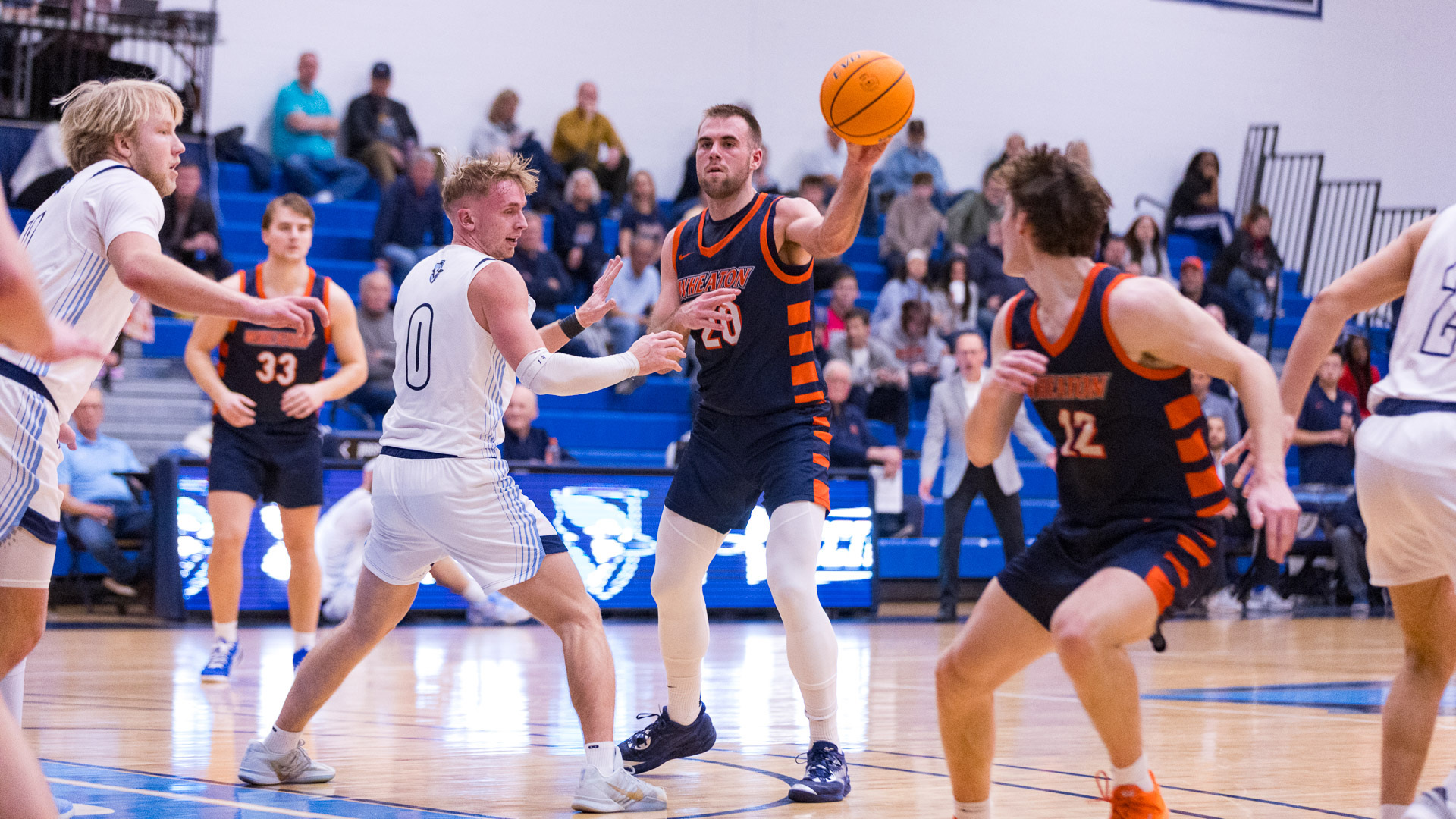 Wheaton College Men's Basketball at Elmhurst University (79-80)