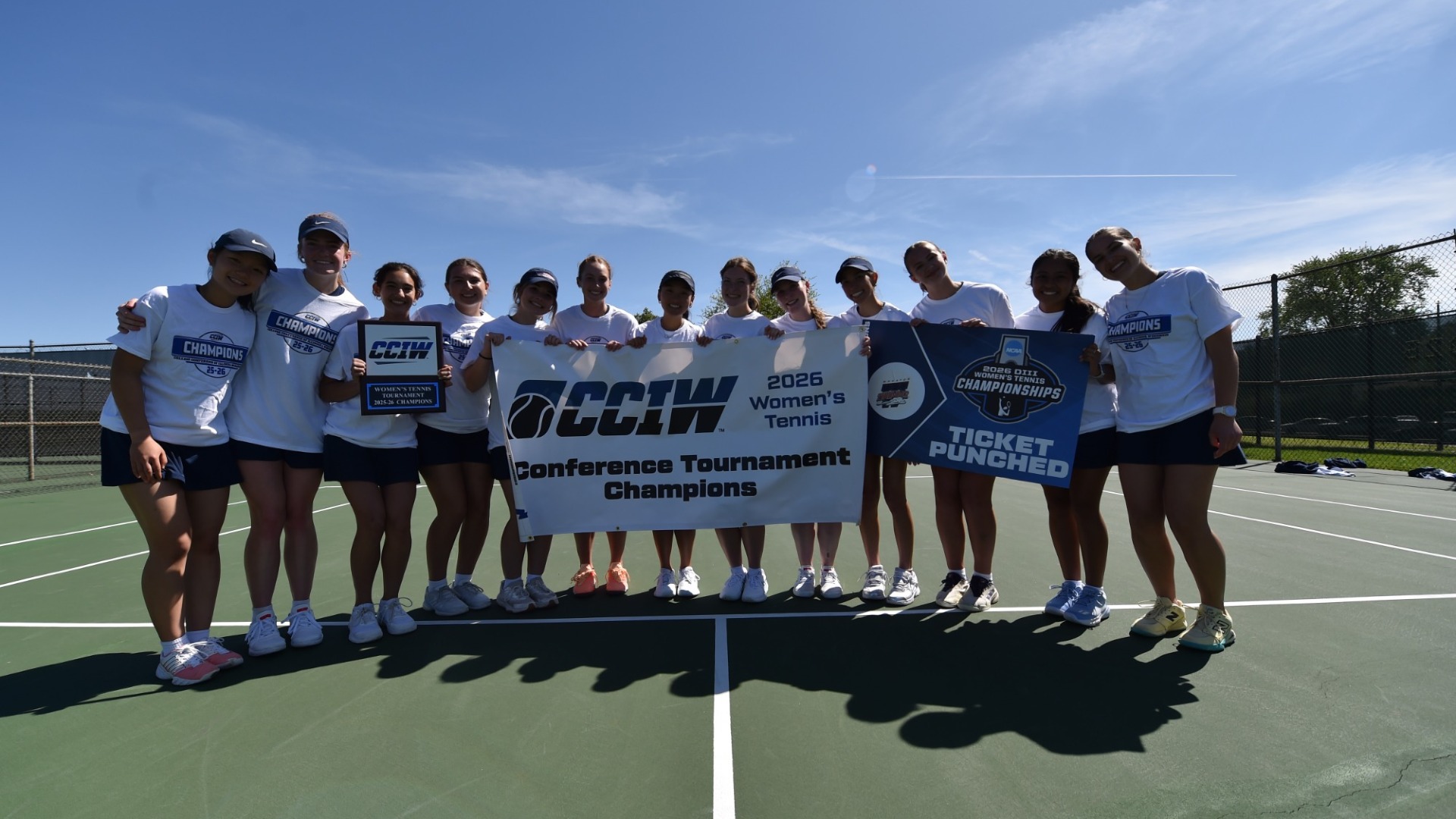 Women's Tennis conference tournament champions