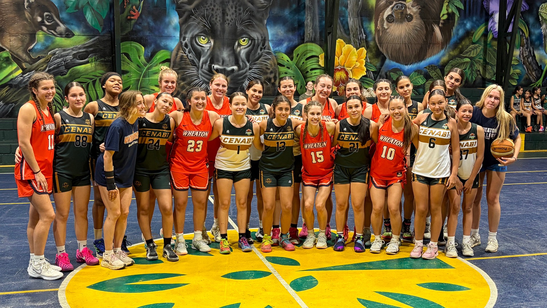 Wheaton Women's Basketball in Costa Rica