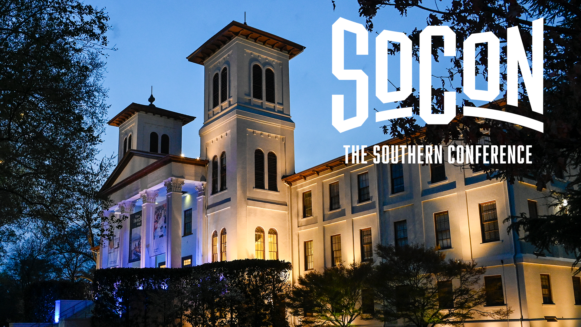 Old Main with SoCon New logo 2024