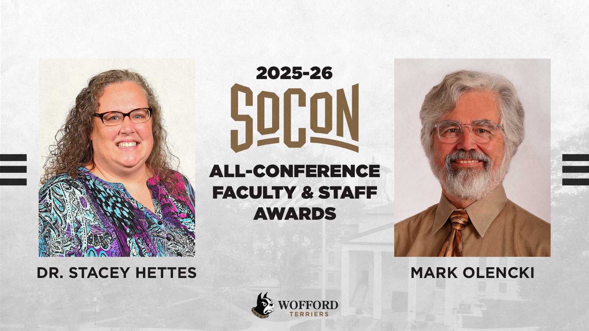 2025-26 SoCon Faculty and Staff awards
