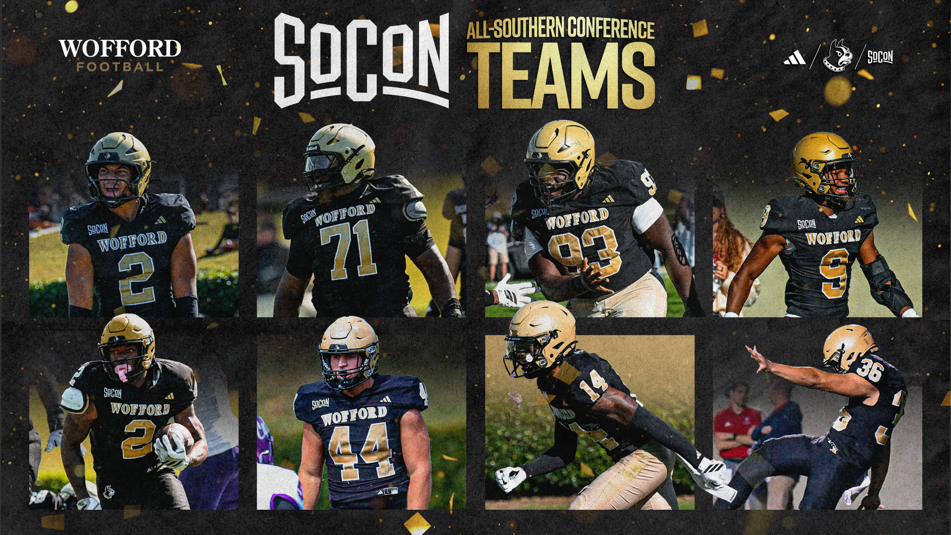 2025 Football All-SoCon release