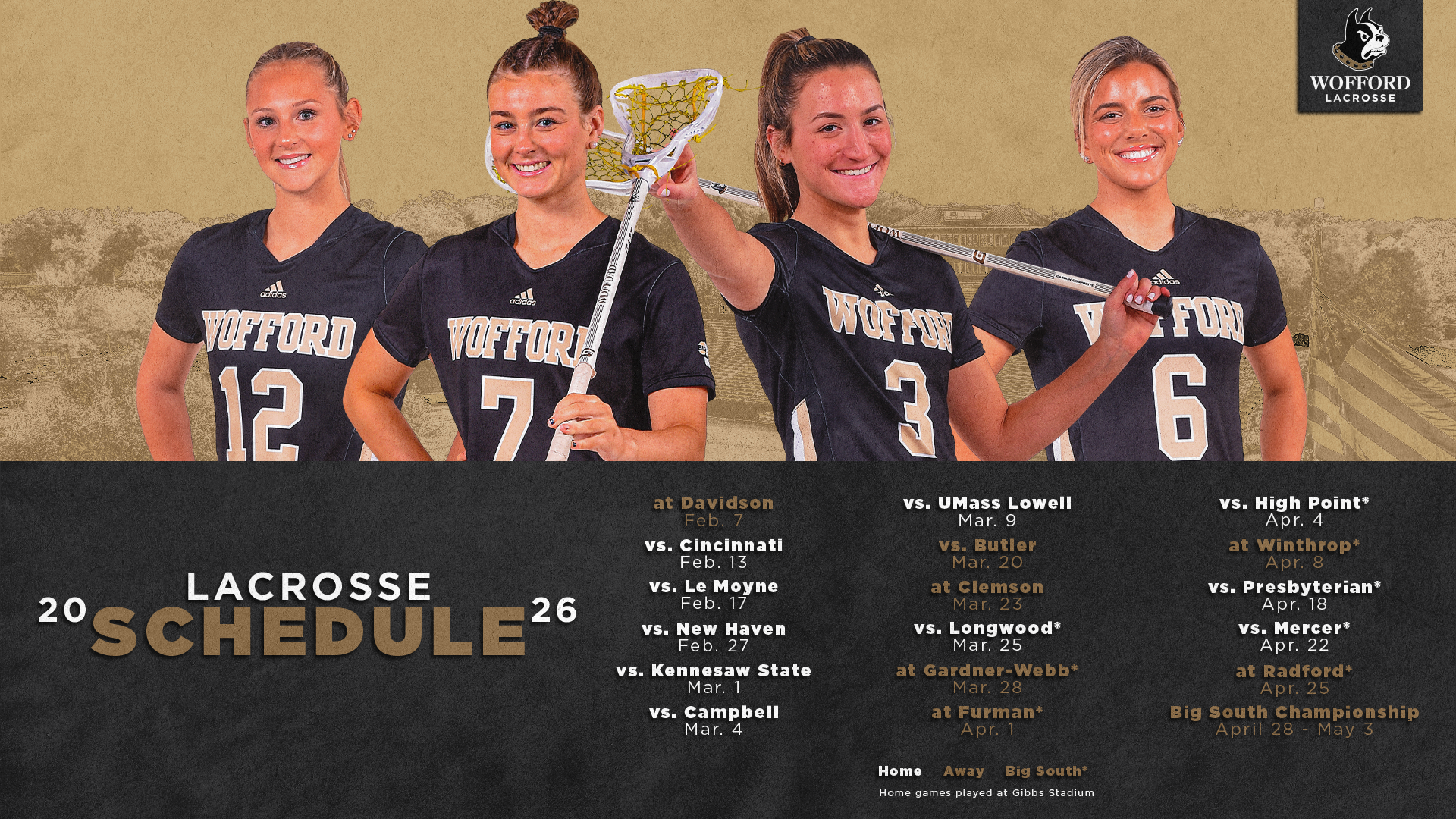 2026 Lacrosse Schedule Release