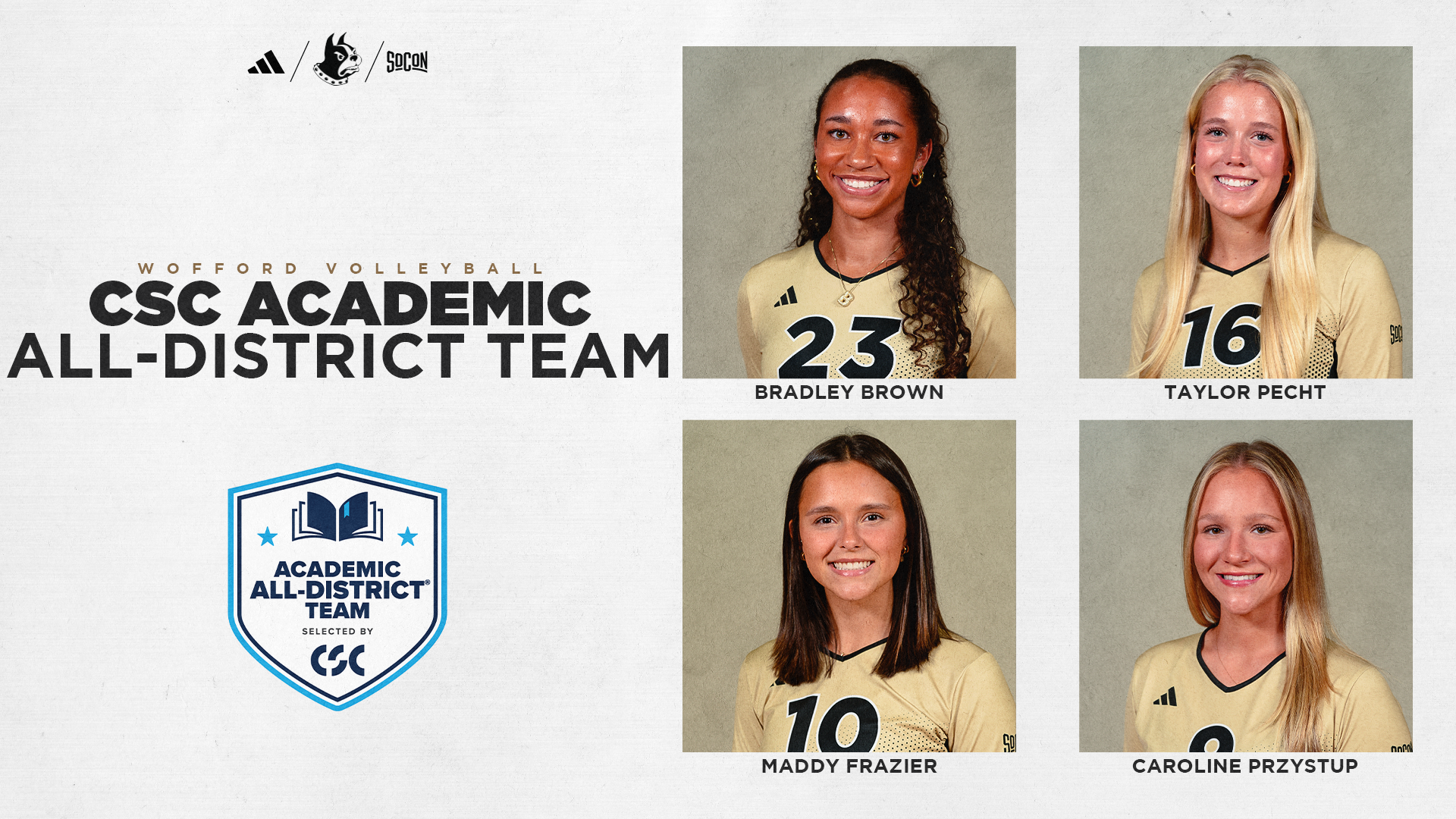 VB CSC Academic All-District 2025