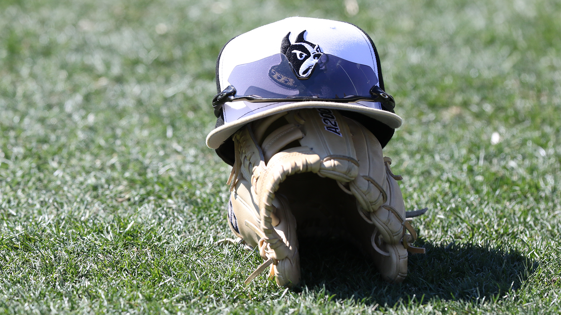 Baseball Hat with Sunglasses on Glove 2025