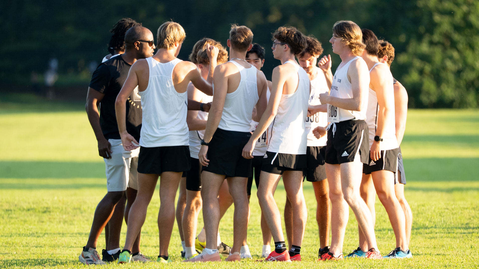 2025 Eye Opener men huddle